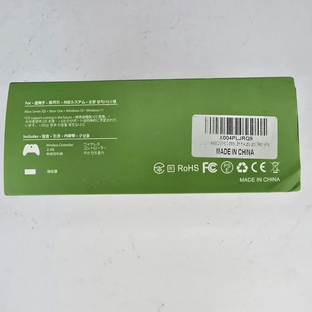 YUYIU XB-023 Wireless White Controller For Xbox 2.4G RGB Joysticks Carbon Black